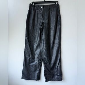 J.Crew Crewcuts Girls Faux Leather Pants Size 14